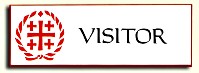 Visitor Badge