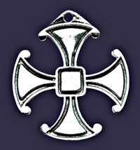 The Canterbury Cross - Sterling Silver