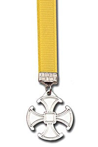 Silver Canterbury Cross Bookmark