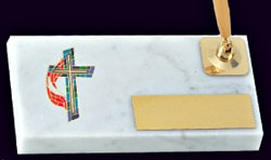 United Methodist Cross Pen Stand