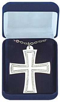 Flared Cross - Sterling Silver