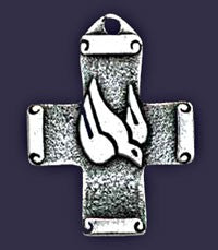 Scripture Cross - Sterling Silver