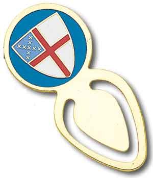 Episcopal Shield Bookmark