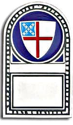 Episcopal Door Sign