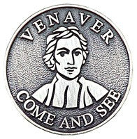 Venevar Pewter Lapel Pin