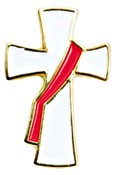 Deacon's Cross Lapel Pin