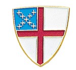 Episcopal Shield Lapel Pin