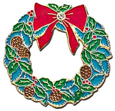 Wreath Pin