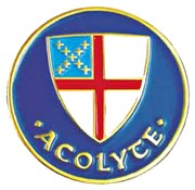 Episcopal Shield Acolyte Lapel Pin