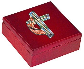 United Methodist Cross Keepsake Box