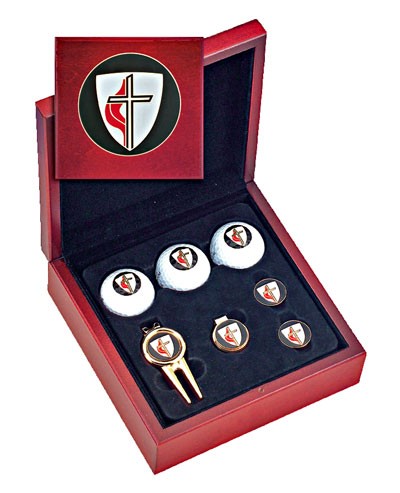 United Methodist Cross Golf Gift Set