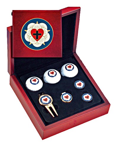 Luther Rose Golf Gift Set