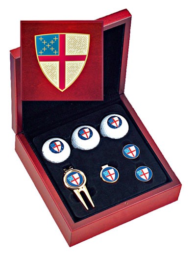 Episcopal Shield Golf Gift Set