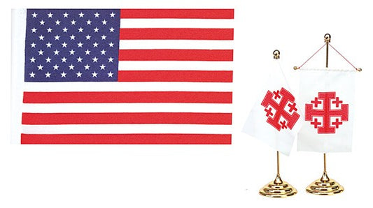 American Banner Desk Flag