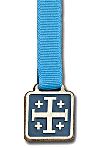 1" Jerusalem Cross Bookmark