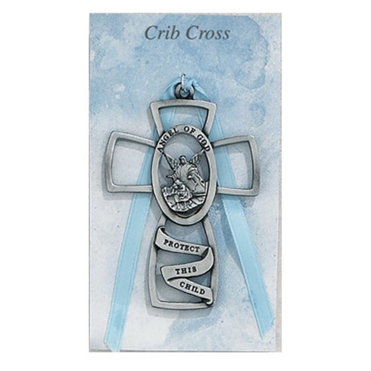 Guardian Angel Crib Cross - Boy