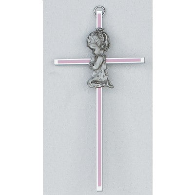 Girl Praying Cross