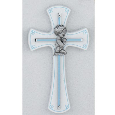 Praying Boy Crucifix