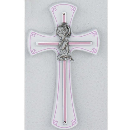 Praying Girl Crucifix