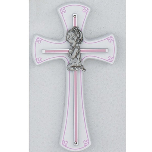 Praying Girl Crucifix