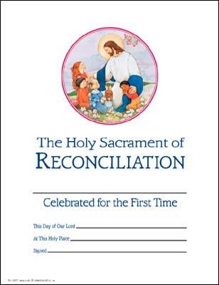 Reconciliation Certificate