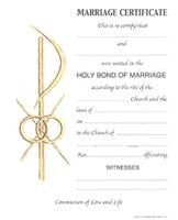 Marriage Certificate