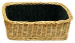 Double Depth Rectangular Collection Basket