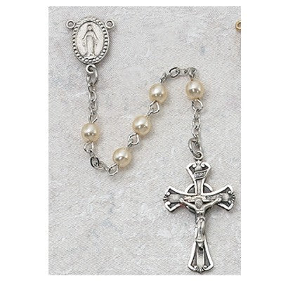 3mm Pearl Children's Rosary