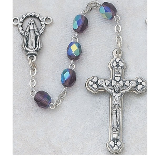 6mm Dark Amethyst/February Rosary