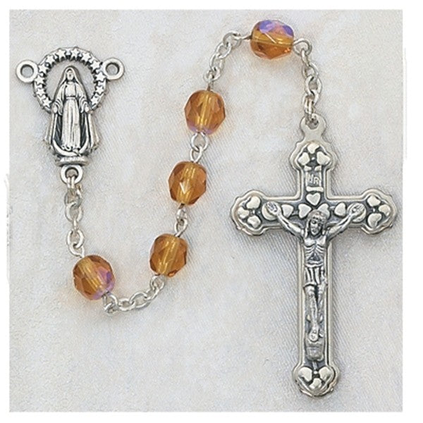 6mm Topaz/November Rosary