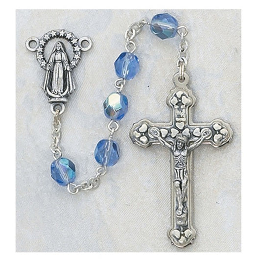 6mm Zircon/December Rosary