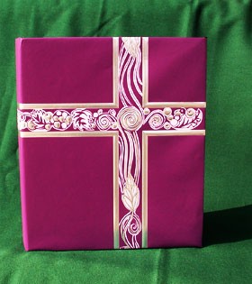 Liturgical Binder Purple w/Silver