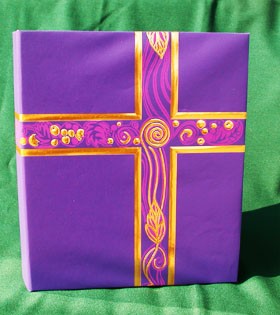 Liturgical Binder Royal Purple w/Gold