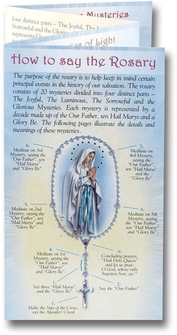 Mysteries Of The Rosary Folder