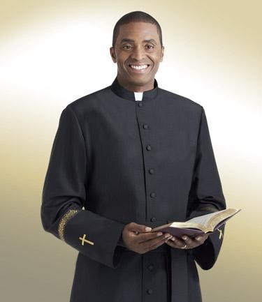 Cassock - Black w/Gold trim