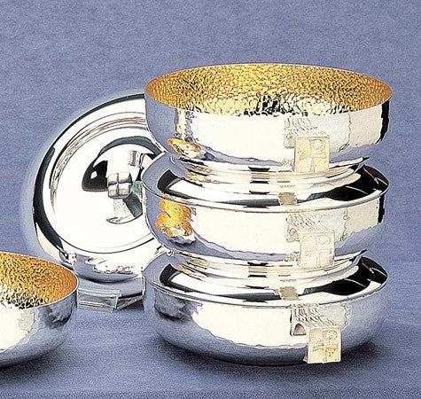 Silver Plated Triple Stacking Ciborias