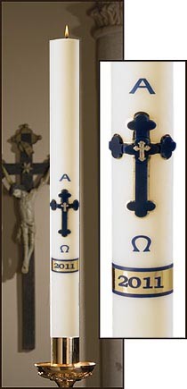 Adoration Paschal Candle