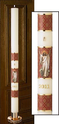 Risen Christ Paschal Candle