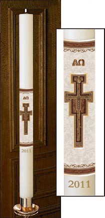 San Damiano Paschal Candle