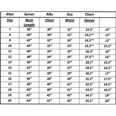 Altar Server Alb