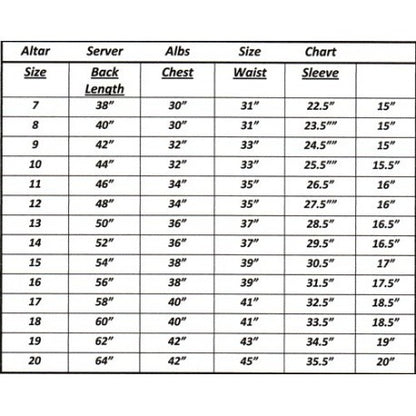 Altar Server Alb