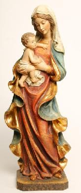 Our Lady and Child - Cast Bronze