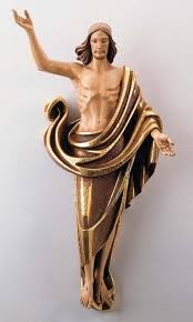 Risen Christ - Cast Bronze 3/4 Relief