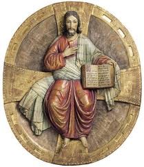 Christ the Teacher Medallion - Cast Bronze