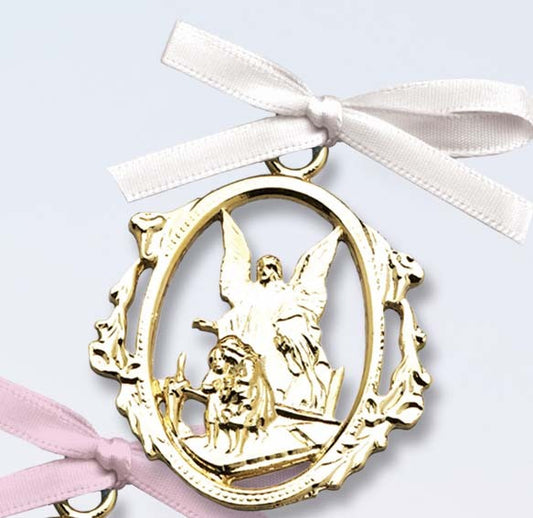 Crib Medal-White