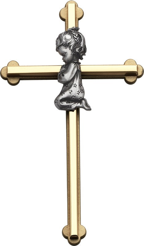 Praying Girl Cross