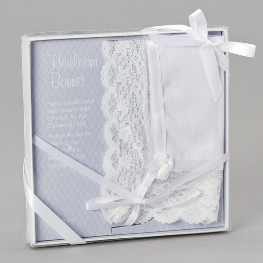 Baptism and Christening Bonnet