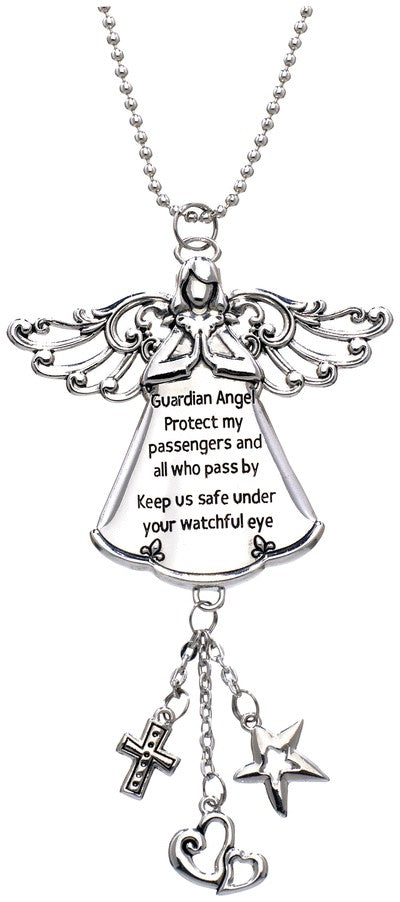 Guardian Angel Car Charm