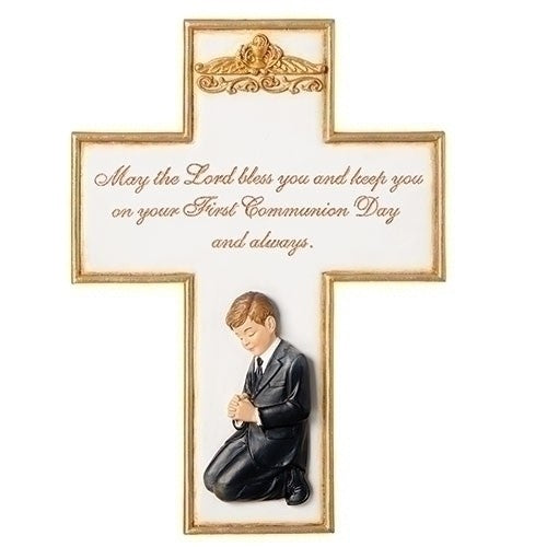 Communion Boy Cross