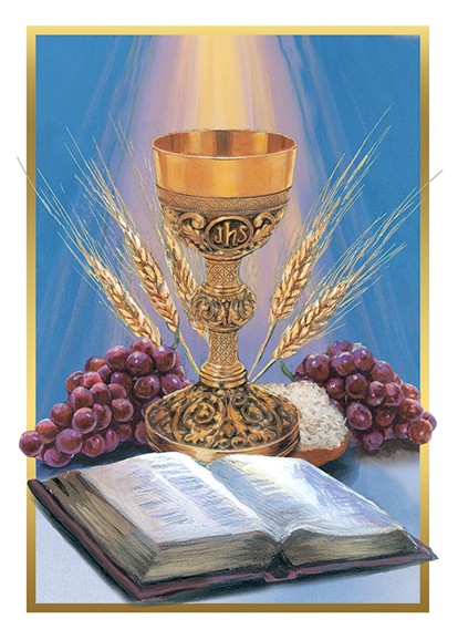 Cup of Salvation Mass Card